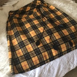 Plaid skirt